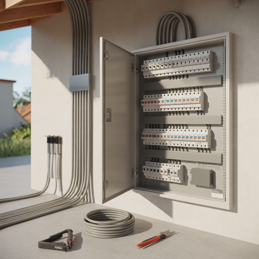 byta elcentral hemma kostnad regler och tidsatgang