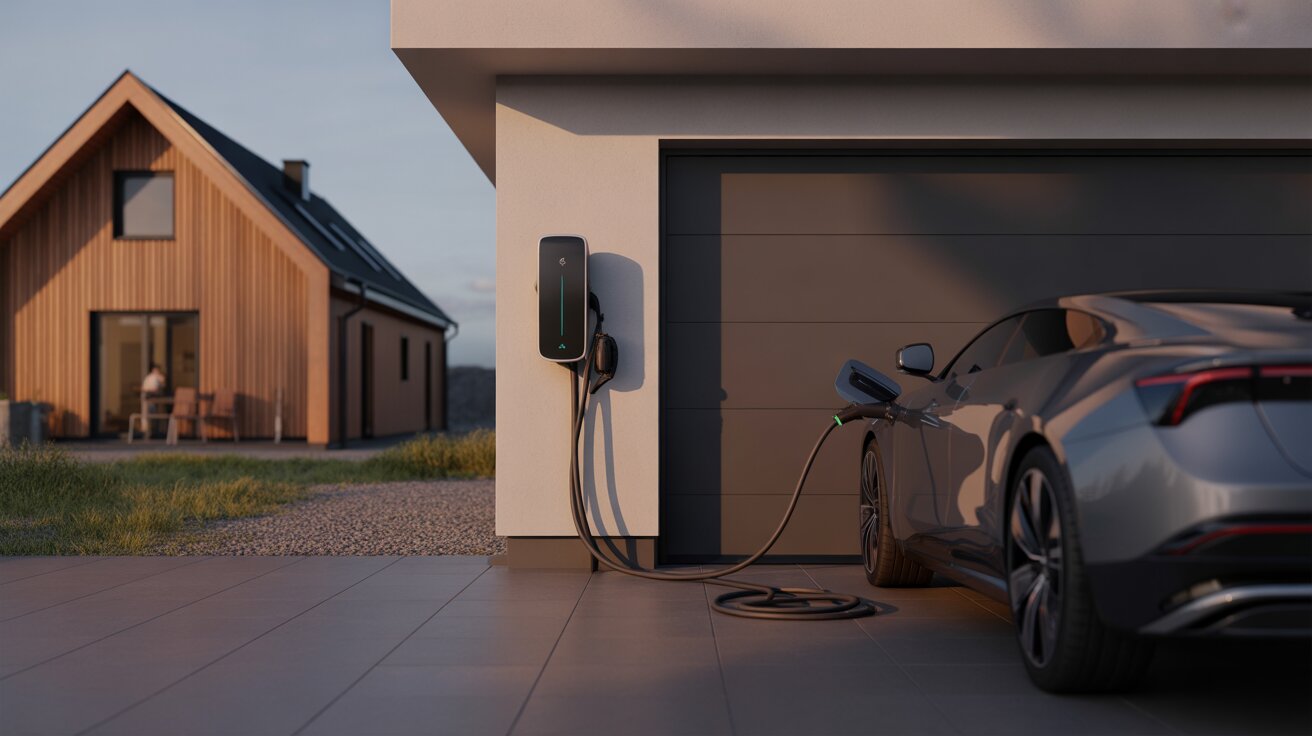 Installation av elbilsladdning