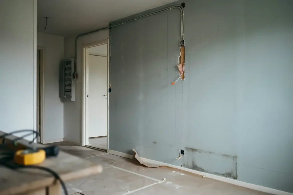 s kra eldragningar vid renovering det h r b r villa gare t nka p innan v ggarna ppnas