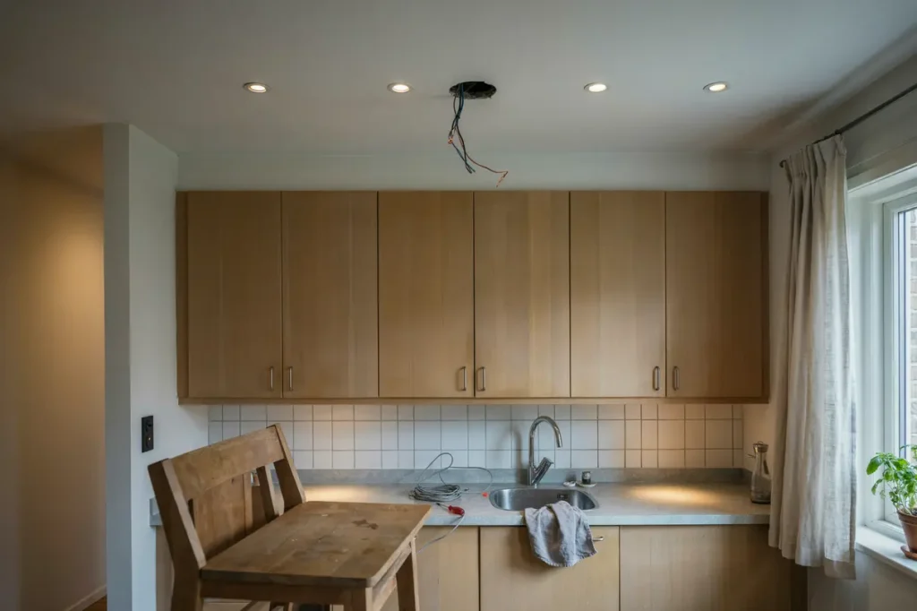 byta spotlights i k ket och v lja r tt led dimmer